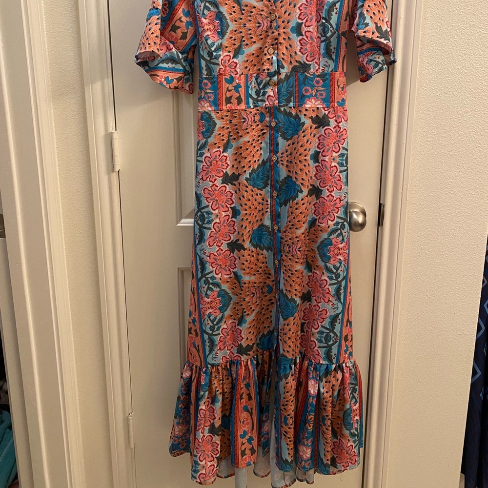 Open Back Maxi Dress